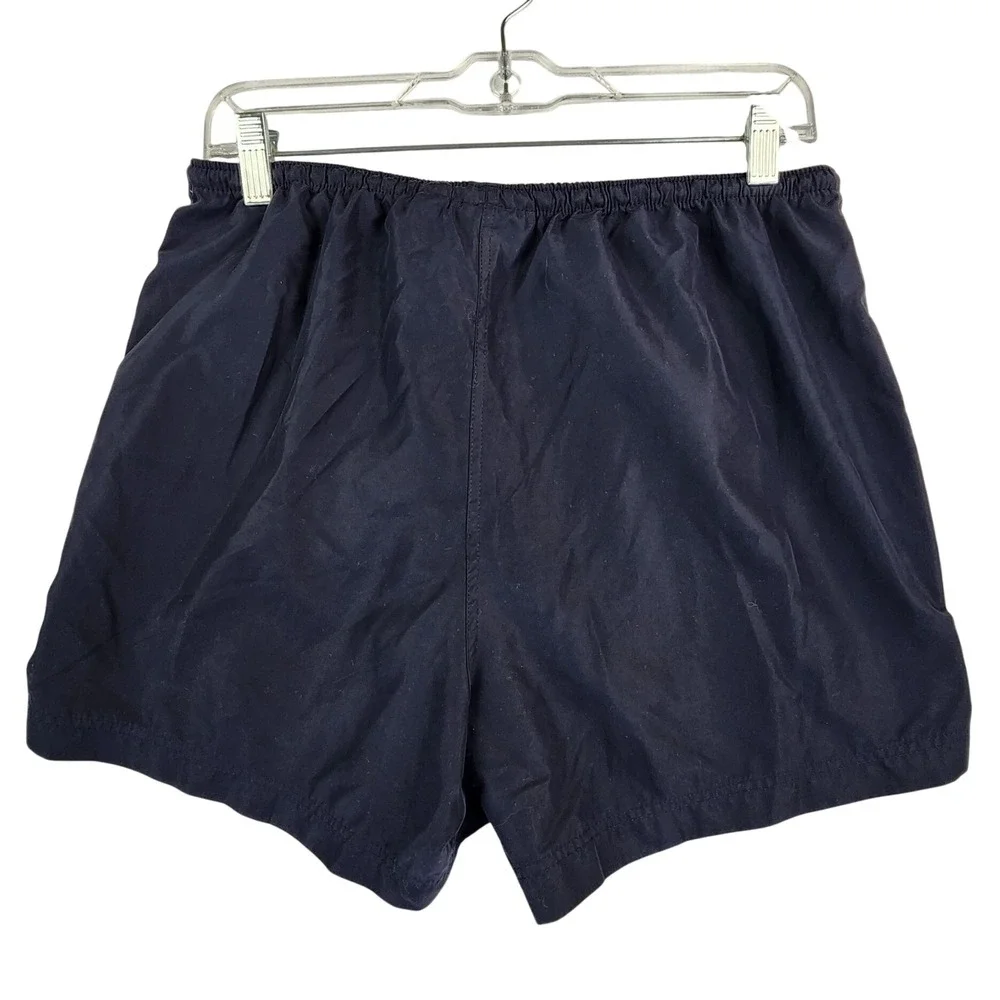 Puma Medium Navy Blue Athletic Shorts Running Gym Workout Activewear Sporty Mens